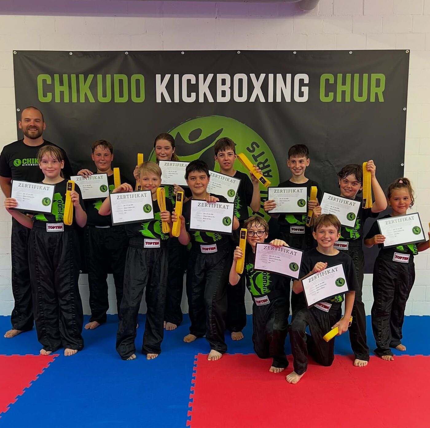 Chikudo Chur Juni Gürtelprüfung 2025 Kinder